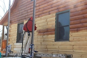 Log Home Restoration By LogDoctors