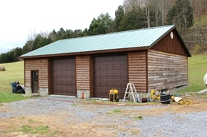 Log Home Garrage Repair By LogDoctors