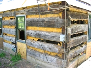 Historic Log Cabin Restoration