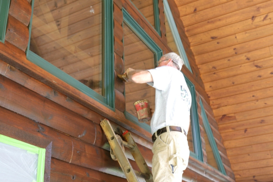 Log Cabin Staining By LogDoctors